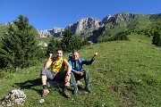 Presolana orientale ad anello con Monte Visolo il 15 luglio 2016- FOTOGALLERY